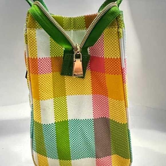 Kate Spade Colorful Plaid lunch Tote. 🆕 - Picture 6 of 8